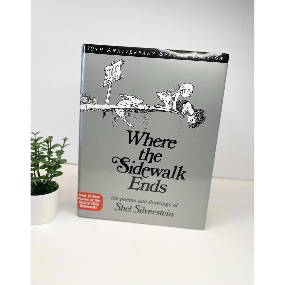 Where the Sidewalk Ends 1974 Shel Silverstein Poems Drawings 30th Anniversary Ed